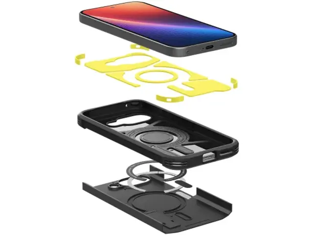 Spigen Case ACS09047 Google Pixel 9A Tough Armor MagFit marineblauw