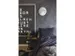Horloge murale NeXtime 'blauw Moon Dome' Ø35cm verre bombé