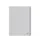 Tabblad ECO Kangaro A4 letters 180 grams grijs karton 4-gaats 20-delig