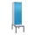 locker voor scheiding van kleding,HxBxD 2120x600x815mm,2vak