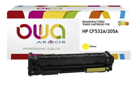 Tonercartridge OWA alternatief tbv HP CF532A geel