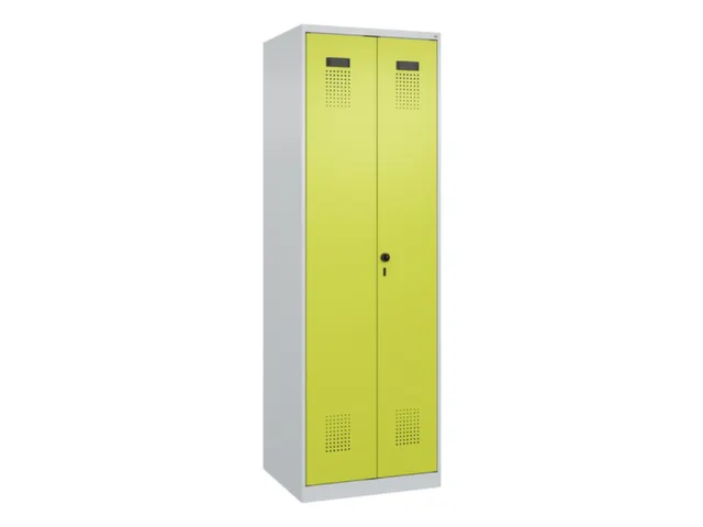 locker voor scheiding van kleding,HxBxD 1850x600x500mm,2vak