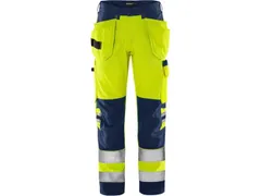 Fristads 2641 GPLU broek, geel/marineblauw, maat D92, per stuk