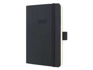 Weekagenda Conceptum A6 2027 (NL/FR/EN/DU) zwart Softcover - 1