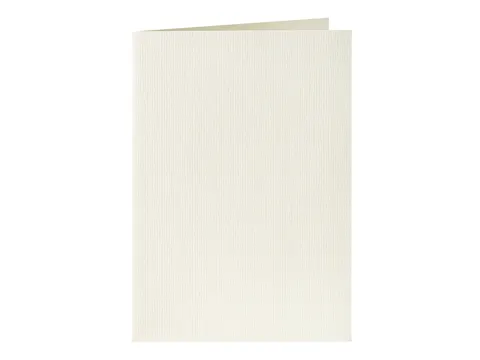 Correspondentiekaart Papicolor dubbel 105x148mm anjerwit pak à 6 stuk