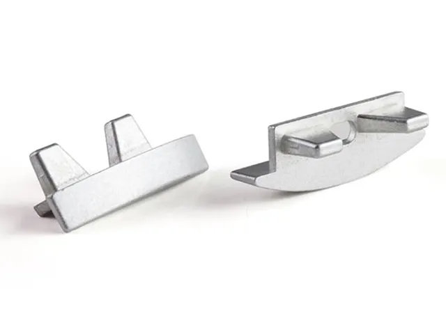 Aluminium Eindkap Voor RSLW8-Profiel Voor Ledstrip - Zonder Kabelopeni
