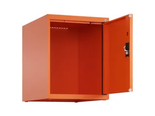 opzetkast,v. locker,1vak.,vak B 400mm,HxBxD 500x400x500mm,cilinderslot - 1