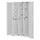 verticale kast,HxBxD 1950x1000x600mm,geperfor. deur,RAL5010