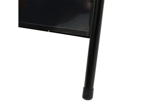 Stoepbord A-Board Elegant Staal Zwart A1
