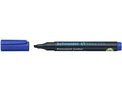 Viltstift Schneider Maxx 133 schuin 1-4mm blauw