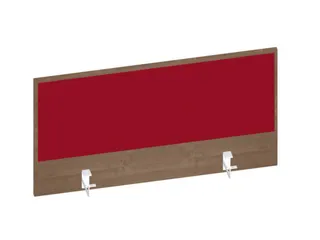 baliepaneel,v. bureau,aanbouw achter,B 1000mm,NT-cherry,BN4011-rood - 1