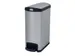 Pedaalemmer Slim Jim Step On End Mat RVS 50 Liter Zwart