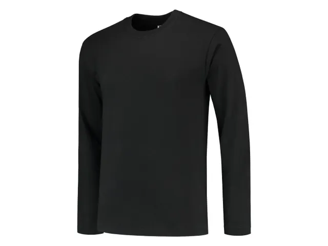 Tricorp TL190 101006 T-shirt met lange mouwen, zwart, maat XL, per stu