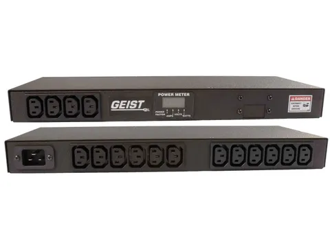 Vertiv Geist Metered, Gemeten, Gecontroleerd, 1U, Eenfasig, Horizontaa