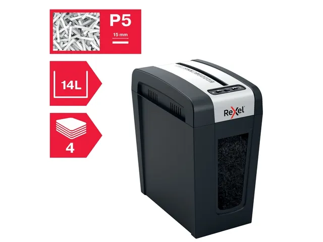 Papiervernietiger Rexel Secure MC4-SL snippers 2x15mm