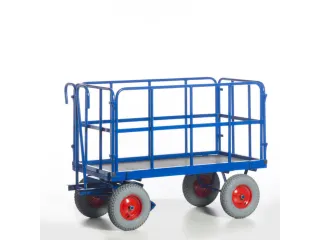 handtrekwagen,draagverm. 1000kg,laadvl. LxB 1530x730mm - 12