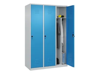 locker voor scheiding van kleding,HxBxD 1850x1200x500mm,3vak - 3