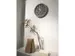 Horloge murale NeXtime 'Concreto Love' Ø39,5cm polyrésine/bois gris