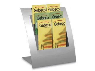 tafelfolderrek,HxBxD 320x320x240mm,v. 3xDIN A4,m. reclamevlak - 3