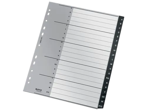 Tabblad Leitz Recycle A4 11-gaats A-Z extra breed PP
