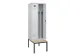 locker met bank,voor scheiding van kleding,HxBxD 2120x600x815mm,2vak