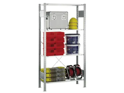 magazijnstelling,aanbouwveld,MULTIplus-Pack,HxBxD 2000x1000x500mm