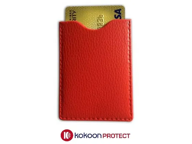 Kokoon Protect Creditcardhouder Imitatieleer 1 kaart Assorti