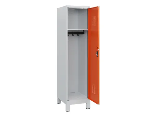 schoollocker,HxBxD 1630x400x500mm,1vak,vak B 400mm,cil.-slot,voeten