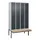Z-garderobekast,HxBxD 2120x1200x815mm,8vak,vak B 300mm,cil.-slot
