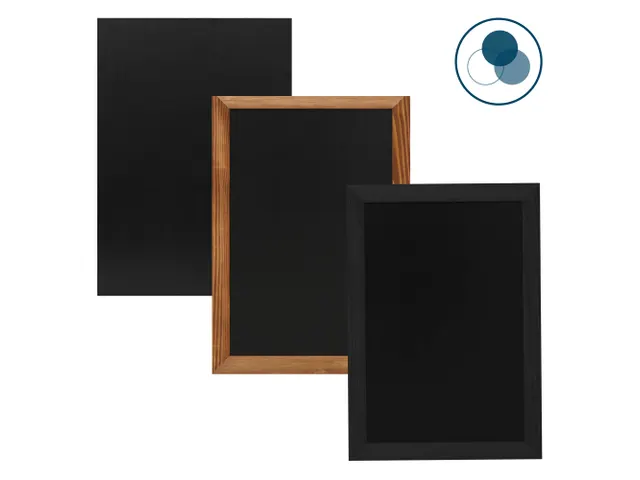 Krijtbord Europel met lijst 60x84cm natural