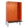 locker met bank,voor scheiding van kleding,HxBxD 2120x1200x815mm,4vak