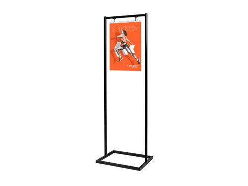 Poster Display Decor Sway Dubbelzijdig A2 Zwart