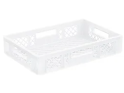 Euronorm Stapelkrat Hxlxb 120x600x400mm 23liter Open Wit