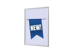Kliklijst A1 complete set met print "NEW" Blauw