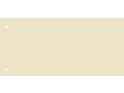 Scheidingsstrook Qbasic 225x120mm 50 stuks beige