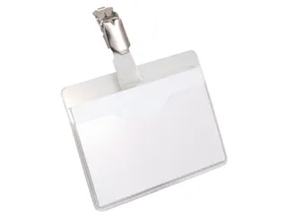 Badge Durable 8106 Met Clip 60x90mm - 1