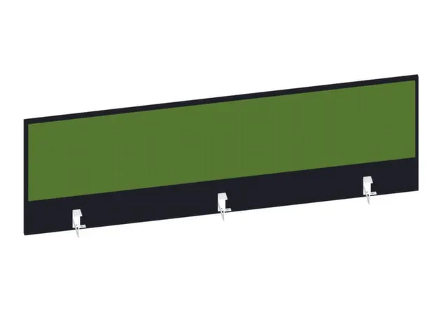 cache de banque d'accueil p. table de bureau CC-noir BN7048-vert