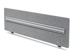 geluidabsorberende tafelscheidingswand,HxBxD 500x1600x25mm