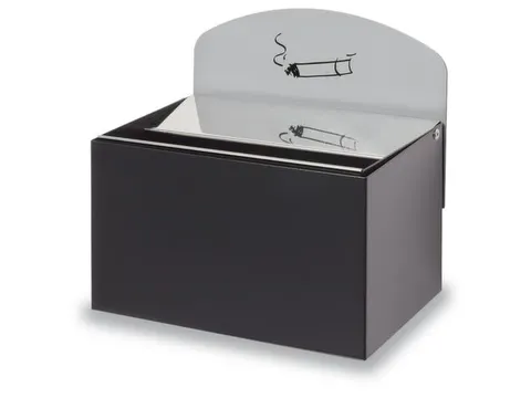 Wandasbak 125x 200x 125mm Achterwand Verzinkt Antraciet