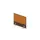 opzetpaneel v. bureau aanbouw zijkant 600mm Bruin Hickory BN3005-geel