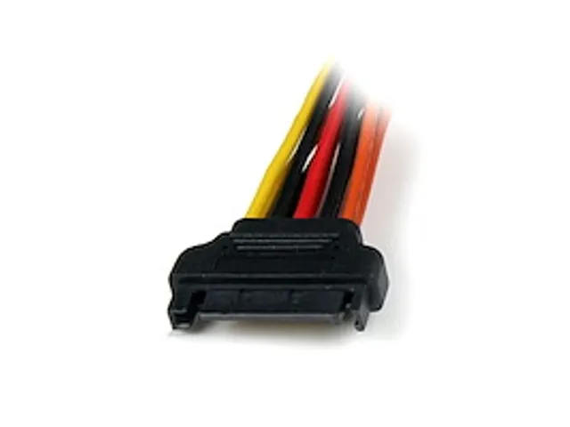 15cm vastklikkende SATA voeding-Y-splitterkabeladapter M/F