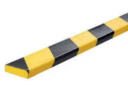 Beschermingsprofiel Durable S10 recht 1m geel zwart