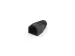 Soepele Huls Voor Modulaire Plug RJ45 - Zwart