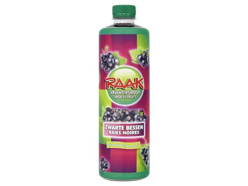RAAK Zwarte bessen Siroop 750ml