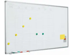 Planbord 60x120cm Softline profiel 8mm Week EN