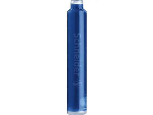 Inktpatroon Schneider Blauw pot 100stuks