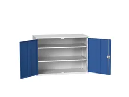 universele kast,HxBxD 1000x1300x550mm,2xStalen bodem,draaigrendelslot