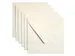 Envelop Papicolor 140x140mm Ivoor gegomd pak à 6 stuks