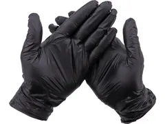 Gloovy Eco Duurzame Hygiëne Handschoen Zwart Maat S 20x100 stuks