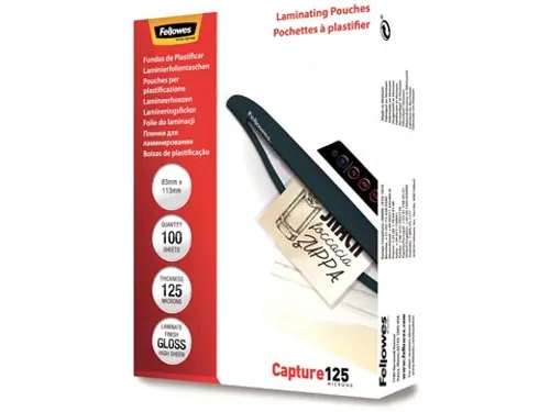 Lamineerhoes Capture 83x113mm 125 Micron glanzend 100 stuks